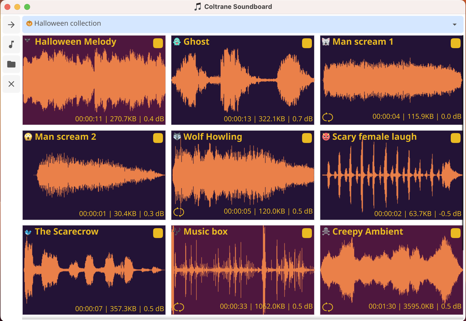 Application in light theme